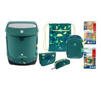 InnovabaQ Schulranzen-Set 8-tlg. Limo Verde