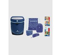 Innovabaq Schulranzen-Set Navy Crema