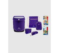 Innovabaq Schulranzen-Set Viola Pastell