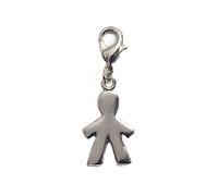 INNSPIRO Nice Charms Kinder-Anhänger aus Metall, mit Karabiner, 12 x 21 mm, 25 Stück., 15x17mm., Metall, Kein Edelstein