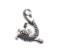 INNSPIRO Nice Charms Orientalischer Fisch-Anhänger aus Metall, 13 x 17 mm, 25 Stück, 20x18mm., Metall, Kein Edelstein