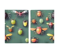 Insect Atlas Reisepasshülle, ultradünn, PU-Leder, Reisedokumenten-Organizer, kompakt, Premium, internationaler US-Pass, Schutzhülle für Damen und Herren