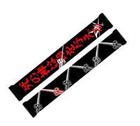 INSEOWI Weicher, strukturierter Winterschal, atmungsaktiver Stoff, bequemer Halsbezug für Erwachsene, kalte Jahreszeit, Unisex, Gothic-Schal, Abbildung 20, One size