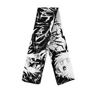 INSEOWI Weicher, strukturierter Winterschal, atmungsaktiver Stoff, bequemer Halsschutz für Erwachsene, kalte Jahreszeit, Unisex, Gothic-Schal, Abbildung 12:, Einheitsgröße