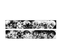 INSEOWI Weicher, strukturierter Winterschal, atmungsaktiver Stoff, bequemer Halsschutz für Erwachsene, kalte Jahreszeit, Unisex, Gothic-Schal, Abbildung 13:, Einheitsgröße