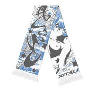 INSEOWI Weicher, strukturierter Winterschal, atmungsaktiver Stoff, bequemer Halsschutz für Erwachsene, kalte Jahreszeit, Unisex, Gothic-Schal, Abbildung 16:, Einheitsgröße