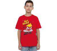 Inside Out 2 Anger Unisex Kids T Shirt, Red, 7-8 Years