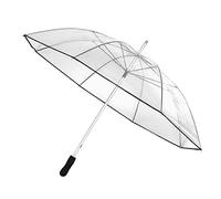 inspi Regenschirm transparent Stockschirm Partnerschirm Golfschirm Schirm XXL
