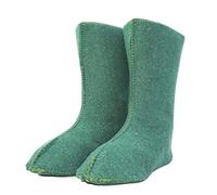 Insun Unisex Stiefelsocken Stiefeleinsatz Wärmender Innenschuhe für Gummistiefel 1 Paar Grün 41 EU