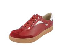 FinnComfort Interlagos Pomodore Pomodore (Rot) - sportlicher Schnürschuh - Marken, Rot, leder (velour/nube/clio) für Damen, rot, Gr. 40 ½ EU / 7 UK