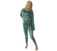 INTIMO Harry Potter Junioren Hogwart Castle House Slytherin Crest Fleece Jogger Pyjama Set (XL)