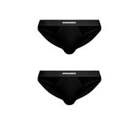 INTIMO SLIP Uomo DSQUARED2 DCX200070 - TWIN 2PACK BRIEF 001 BLACK