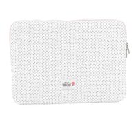 Introti Puffy Laptop-Hülle, 11/13/15 Zoll, Laptop-Tragetaschen, Schleifen-Dekor, schlanke Schutzhülle für Damen und Bürobedarf