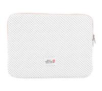Introti Puffy Laptop-Hülle, 11/13/15 Zoll, Laptop-Tragetaschen, Schleifen-Dekor, schlanke Schutzhülle für Damen und Bürobedarf