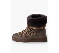 INUIKII Leder-Sneakers "Classic High" in Taupe - 31% | Größe 37 | Damen Sneakers