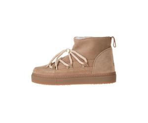 INUIKII Leder-Boots "Classic Low" in Beige - Größe 42 | Damen Stiefel