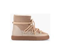 INUIKII Leder-Winterboots "Classic" in Beige - Größe 38 | Damen Stiefel