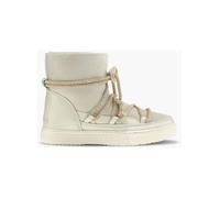 INUIKII Leder-Winterboots "Classic" in Creme - Größe 39 | Damen Stiefel