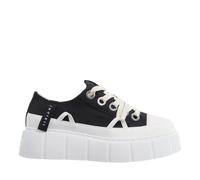 INUIKII Low-Top Sneaker - MATILDA CANVAS LOW - Gr. 41 (EU) - in Schwarz - für Damen
