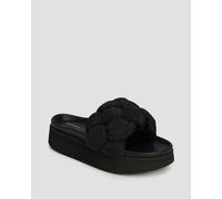 Inuikii Puffer Braided Pantoletten Für Damen In Schwarz 70103177-201 Schwarz 38