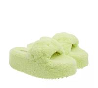 INUIKII Slipper & Pantoletten - Teddy Braided - Gr. 40 (EU) - in Gelb - für Damen