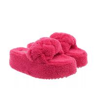 INUIKII Slipper & Pantoletten - Teddy Braided - Gr. 41 (EU) - in Rosa - für Damen