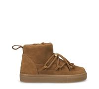 INUIKII Sneaker Stiefel Classic Low Aus Braunem Wildleder, Size: 37