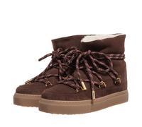 INUIKII Stiefel & Boots - Jacquard Lace - Gr. 37 (EU) - in Braun - für Damen