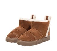 INUIKII Stiefel & Boots - Shearling Slipin - Gr. 39 (EU) - in Cognacbraun - für Damen