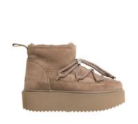 INUIKII Winterboots - Classic Low Platform - Gr. 42 (EU) - in Taupe - für Damen