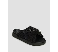 Inuikii Woven Stones Pantoletten 70104106-1039 Schwarz 39