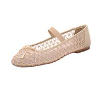 Inuovo Ballerinas für Damen aus Italien, Spanien und Portugal für Damen, beige, Größe 40 EU