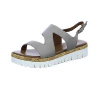 Inuovo Sandaletten für Damen aus Italien, Spanien und Portugal für Damen, grau, Größe 41 EU