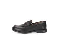 Slipper INUOVO "INUOVO Slipper Leder", Damen, Gr. 42, schwarz, Leder, casual, Schuhe (26935357-42) schwarz