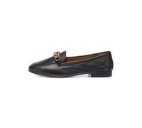 Inuovo Slipper Leder Schwarz/Gold - 41