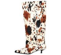 Inuovo Stiefel Leder Weiß/Braun - 41