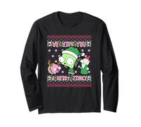 Invader Zim Gir Pig and GNOME Christmas Ugly Sweater Langarmshirt