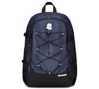 Invicta Act Plus Rucksack, Tagesrucksack mit Laptopfach, Businessrucksack Trinkflaschenfach, Organisationsfach, Brust- und Beckengurt, Kompressionsriemen, Büro, Sport, Freizeit blau Damen, Herren