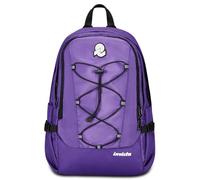 Invicta Act Smart Rucksack, Tagesrucksack mit Laptopfach, Businessrucksack Trinkflaschenfach, Organisationsfach, Brust- und Beckengurt, Shculranzen für Büro, Sport, Freizeit - violett, Damen Herren