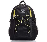 INVICTA Active Benin ECO Rucksack aus nachhaltigem Stoff, Praktisch & Unisex, mit Laptopfach, Büro, Reise, Arbeit, Fahrrad, Backpack, Daypack, italienisches Design, schwarz