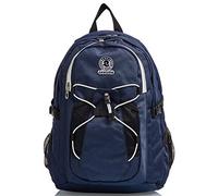 INVICTA ACTIVE BENIN Rucksack aus nachhaltigem Stoff, Praktisch & Unisex, mit Laptopfach, Büro, Reise, Arbeit, Fahrrad, Backpack, Daypack, italienisches Design, blau
