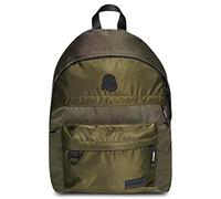 Invicta AMERICAN Rucksack aus nachhaltigem Stoff, Praktisch & Unisex, kompakt, mit Laptopfach bis 13'', Büro, Reise, Arbeit, Studium, Backpack, Daypack, italienisches Design, moosgrün