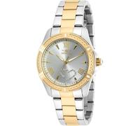 Invicta Angel 20323 Damen Uhr - Wasserdicht - Analog - Quarzuhrwerk - Edelstahl mit silbernen zifferblat - 35mm