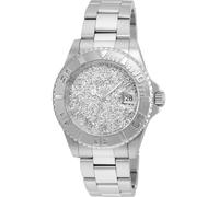 Invicta Angel 22706 Damenuhr - Quarzwerk - Edelstahl mit silbernem Zifferblatt - 40 mm Einheitsgröße