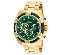 Invicta Bolt 25517 Herren uhr - Wasserdicht - Analog - Quarzuhrwerk - Edelstahl mit grünen zifferblat - 52mm