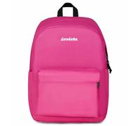 Invicta Carlson Schulrucksack, Rosa, ein Fach mit PC-Tasche und Trinkflasche, 24 l, für mittlere und obere Schule, Rucksack für Mädchen