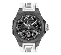 Invicta Celestial 70104 Herrenuhr - Mechanisches Werk - Edelstahl mit schwarzem Zifferblatt - 43 mm Einheitsgröße