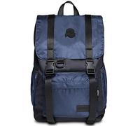Invicta CHAT SOLID, Rucksack aus nachhaltigem Stoff, Praktisch & Unisex, Leicht, kompakt, mit Laptopfach, Büro, Uni, Arbeit; Reise, Sport&Freizeit, italienisches Design, dunkelblau