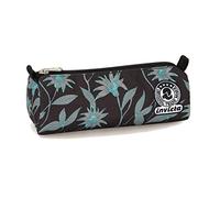 INVICTA Federmäppchen, Mäppchen, Federtasche für Schreibwaren, Mädchen&Jungen, Schule und Gymnasium, Teenager, schwarz, PRIMEROSE