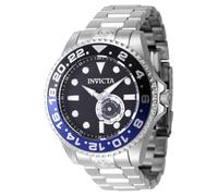 Invicta Grand Diver 47295 Herren Uhr - Wasserdicht - Analog - Automatikuhr - Edelstahl mit schwarzen zifferblat - 47mm